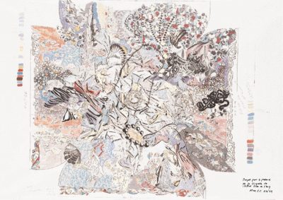 Marc Camille Chaimowicz // Projet pour le plafond de l’Hôtel-Dieu de Cluny