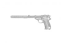 Baptiste Debombourg // Tradition of excellence, X (Walther P38)