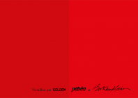 Bertrand Lavier // Vermillon par Golden et Pébéo