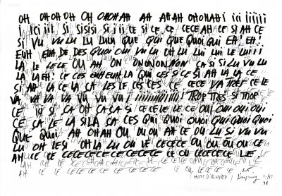 Jean Dupuy // Oh, Ah, Hi, Ici