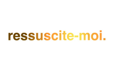 Dora Garcia // ressuscite-moi.